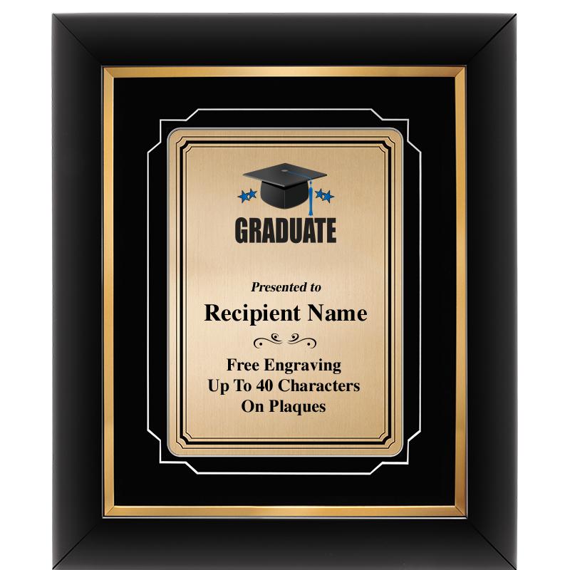 10x12 GOLD METAL PLT DECOR FRM