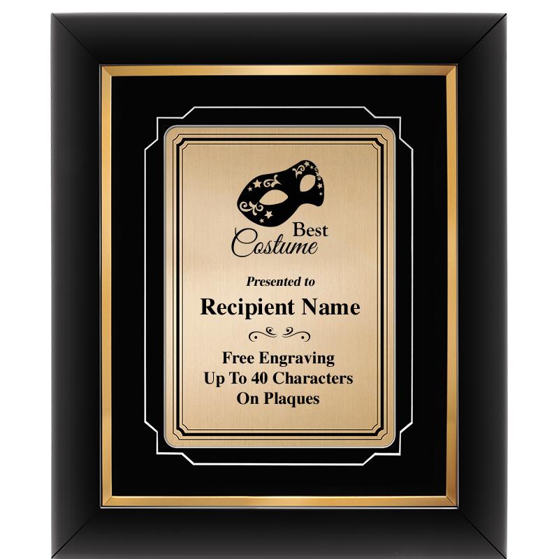 10x12 GOLD METAL PLT DECOR FRM