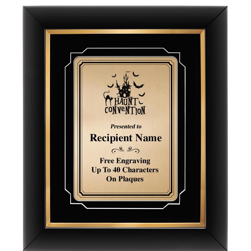 10x12 GOLD METAL PLT DECOR FRM