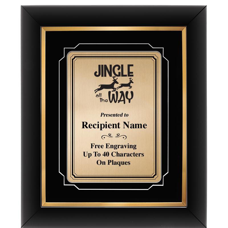 10x12 GOLD METAL PLT DECOR FRM