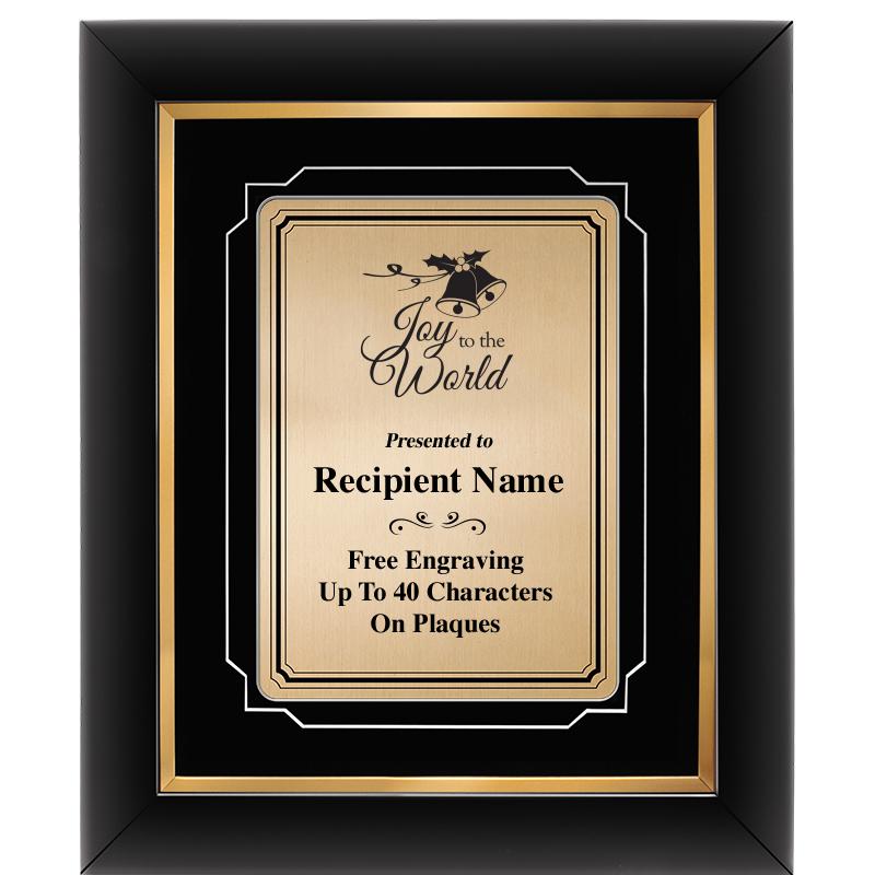 10x12 GOLD METAL PLT DECOR FRM