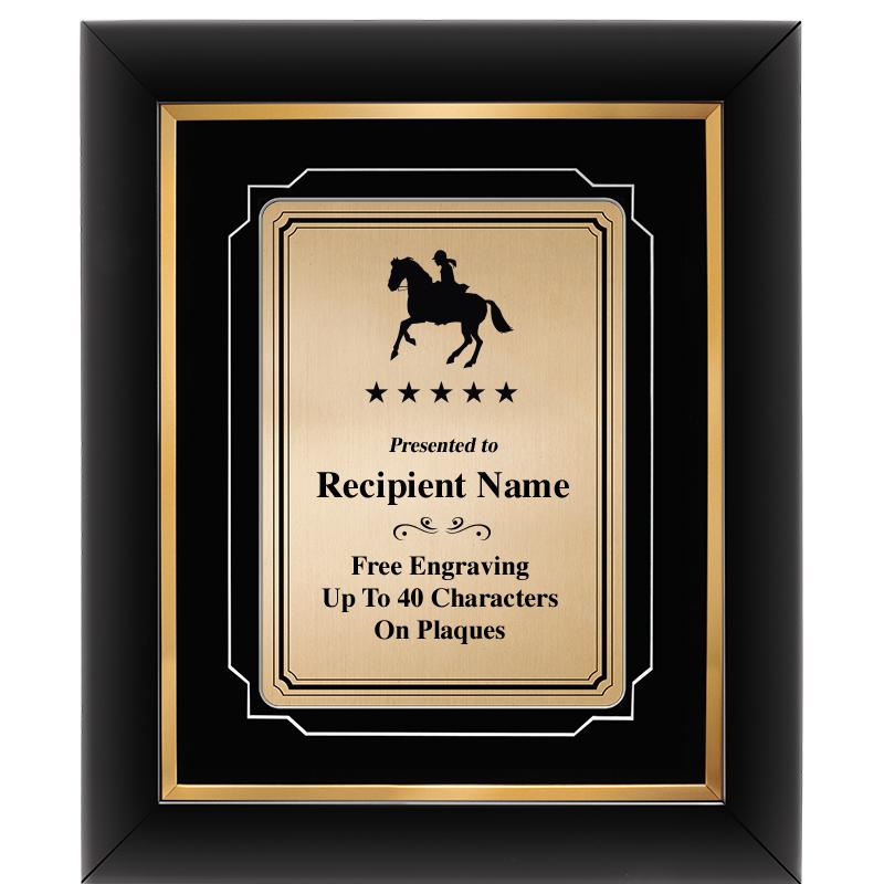 10x12 GOLD METAL PLT DECOR FRM
