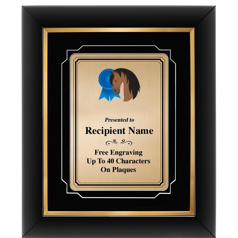 10x12 GOLD METAL PLT DECOR FRM