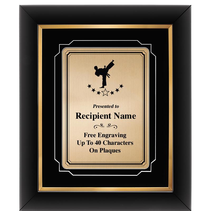 10x12 GOLD METAL PLT DECOR FRM