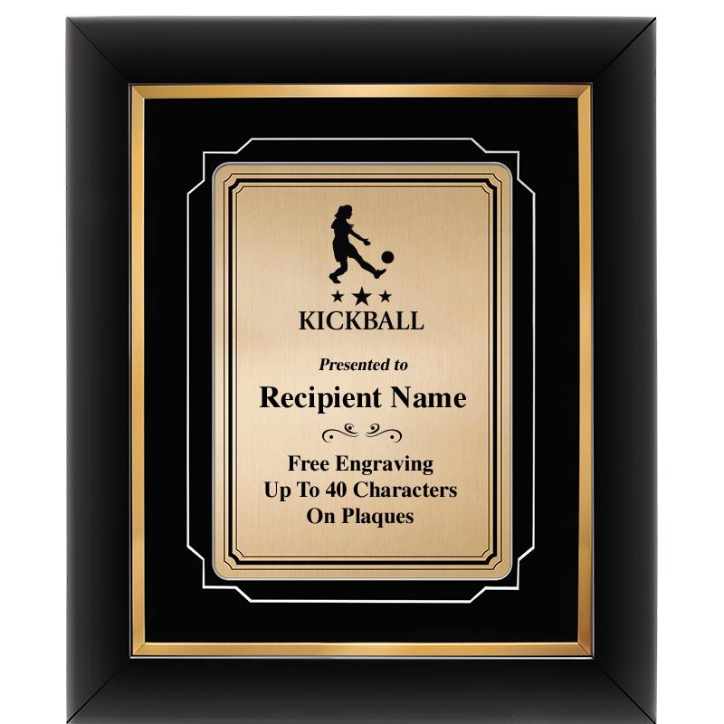 10x12 GOLD METAL PLT DECOR FRM