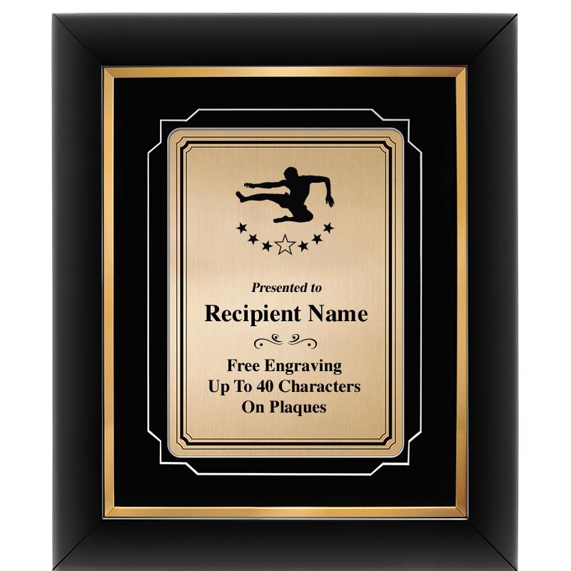 10x12 GOLD METAL PLT DECOR FRM