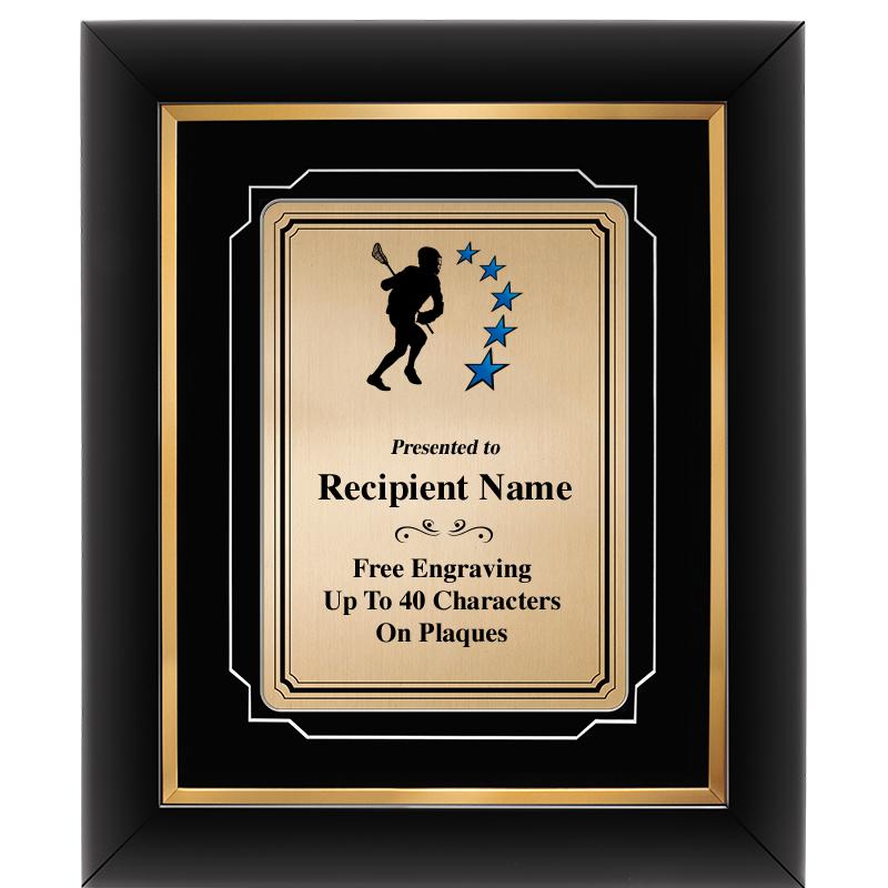 10x12 GOLD METAL PLT DECOR FRM