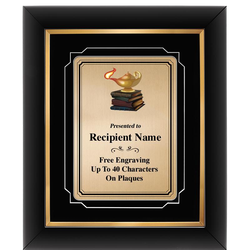 10x12 GOLD METAL PLT DECOR FRM