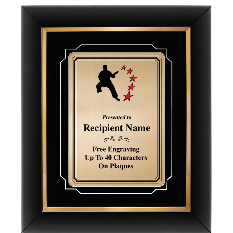 10x12 GOLD METAL PLT DECOR FRM