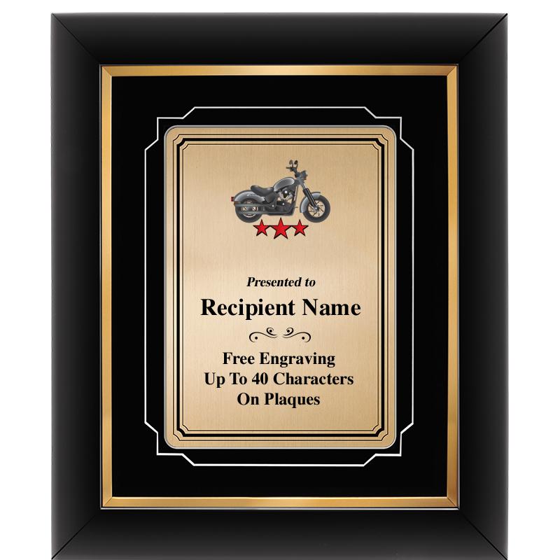 10x12 GOLD METAL PLT DECOR FRM