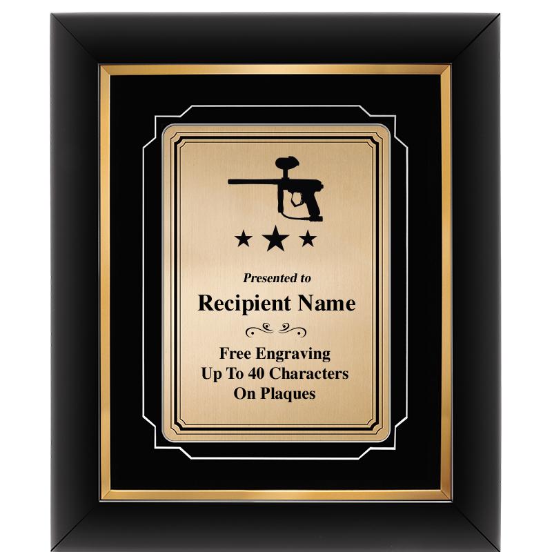 10x12 GOLD METAL PLT DECOR FRM