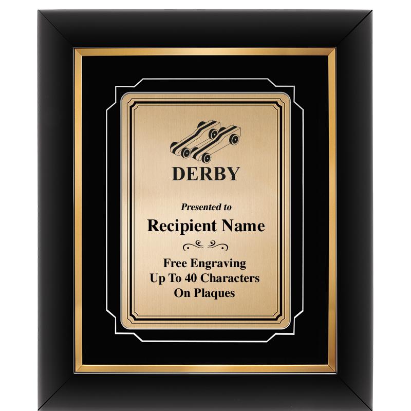 10x12 GOLD METAL PLT DECOR FRM