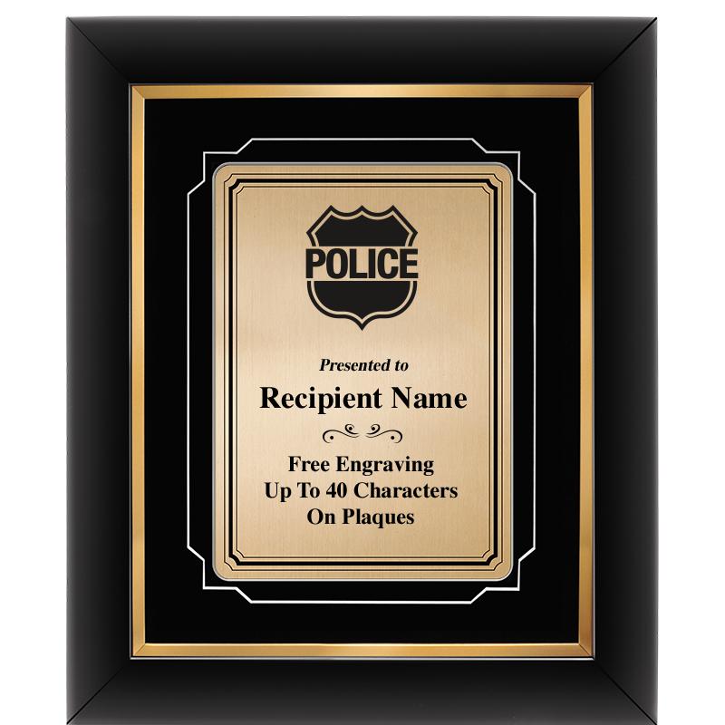 10x12 GOLD METAL PLT DECOR FRM