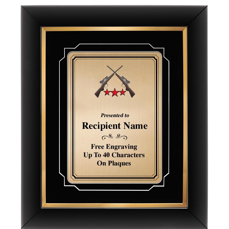 10x12 GOLD METAL PLT DECOR FRM