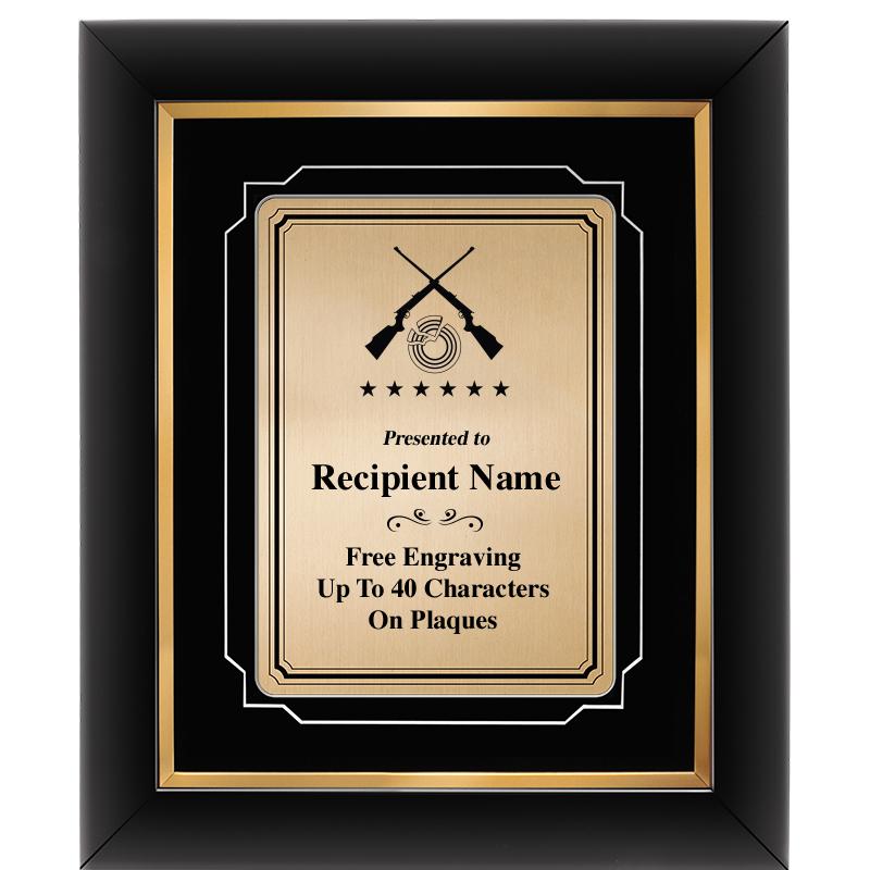 10x12 GOLD METAL PLT DECOR FRM