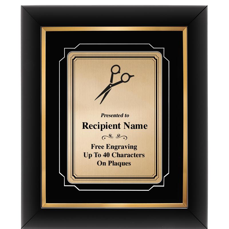 10x12 GOLD METAL PLT DECOR FRM