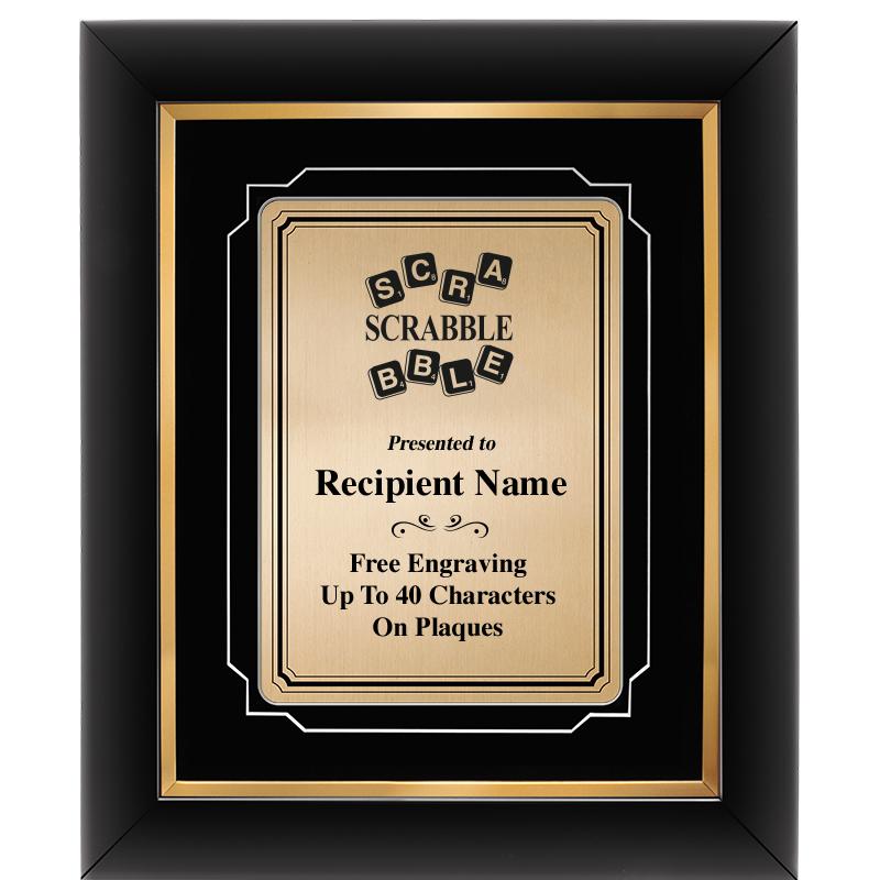 10x12 GOLD METAL PLT DECOR FRM