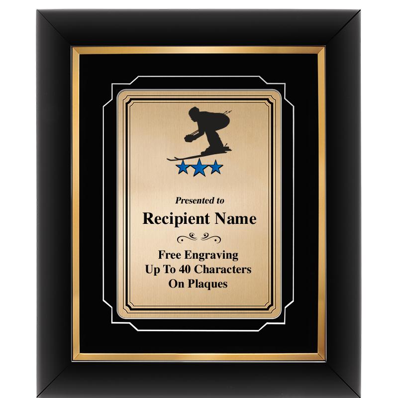 10x12 GOLD METAL PLT DECOR FRM