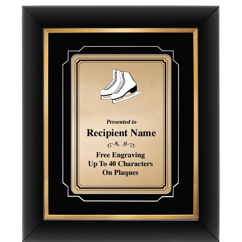 10x12 GOLD METAL PLT DECOR FRM