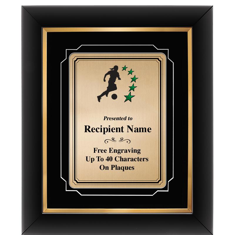 10x12 GOLD METAL PLT DECOR FRM