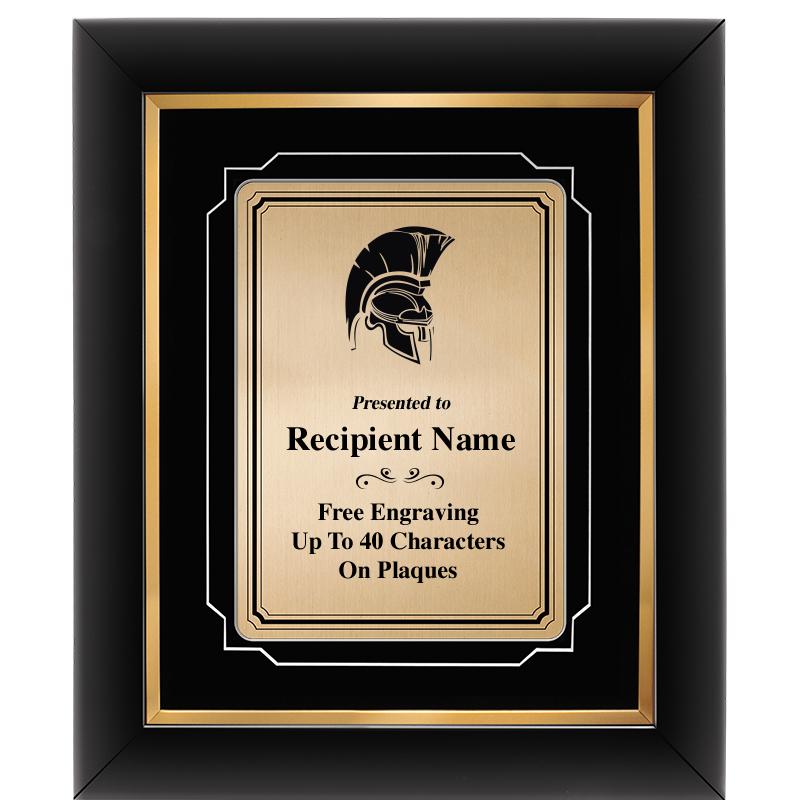 10x12 GOLD METAL PLT DECOR FRM