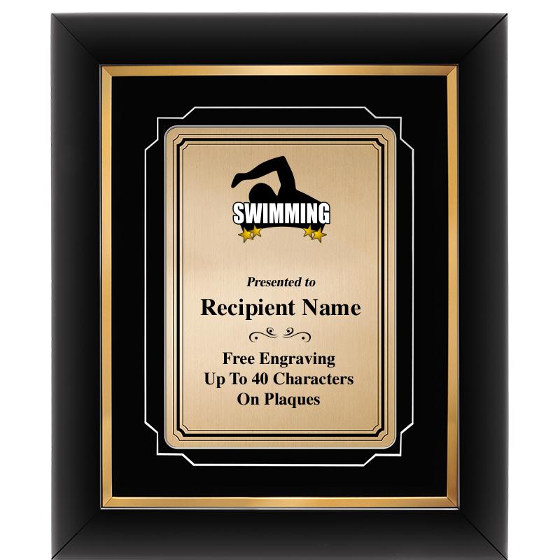 10x12 GOLD METAL PLT DECOR FRM