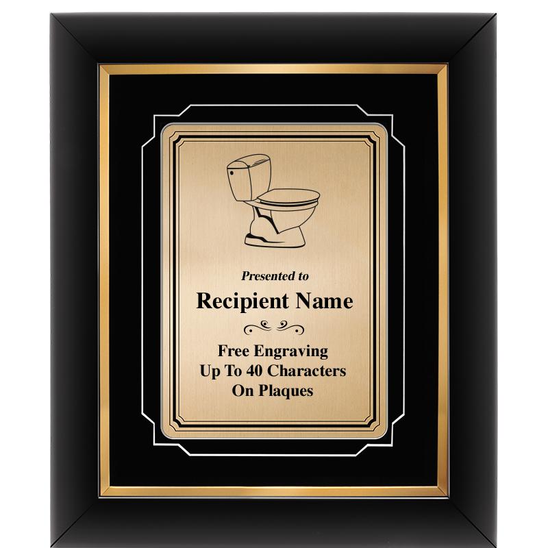 10x12 GOLD METAL PLT DECOR FRM