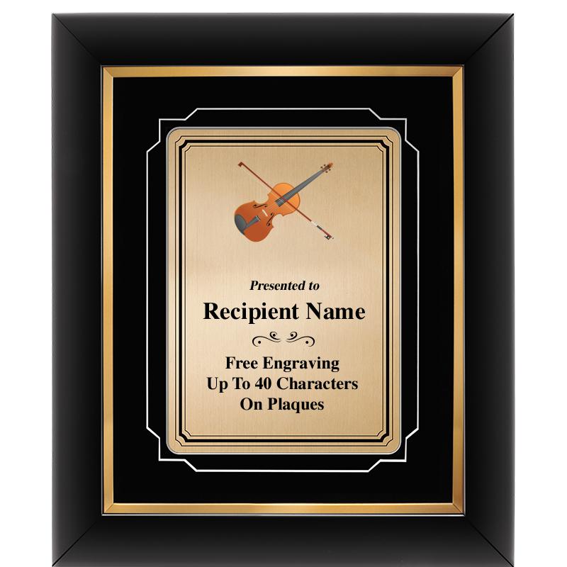 10x12 GOLD METAL PLT DECOR FRM