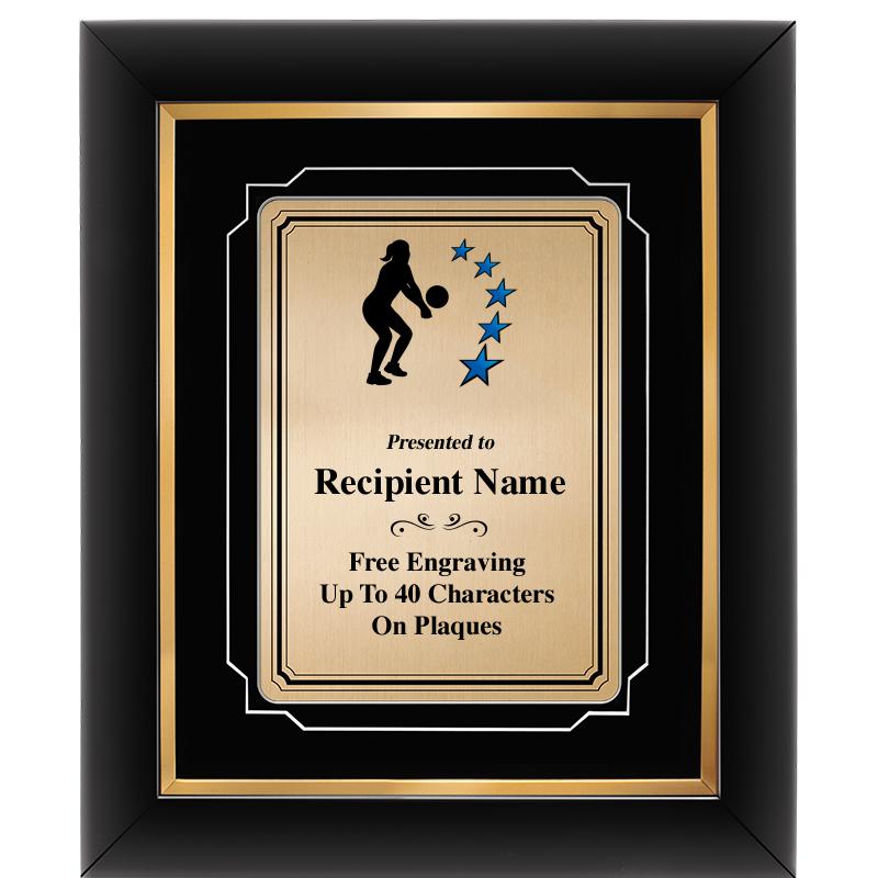 10x12 GOLD METAL PLT DECOR FRM