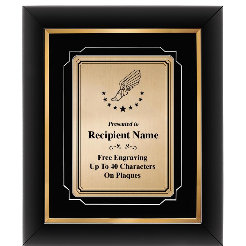 10x12 GOLD METAL PLT DECOR FRM
