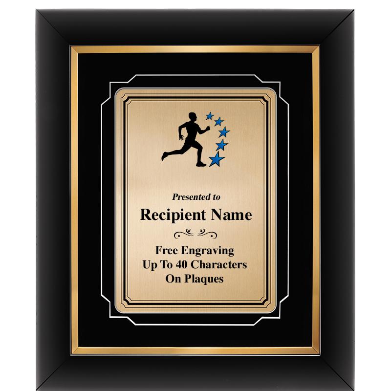 10x12 GOLD METAL PLT DECOR FRM