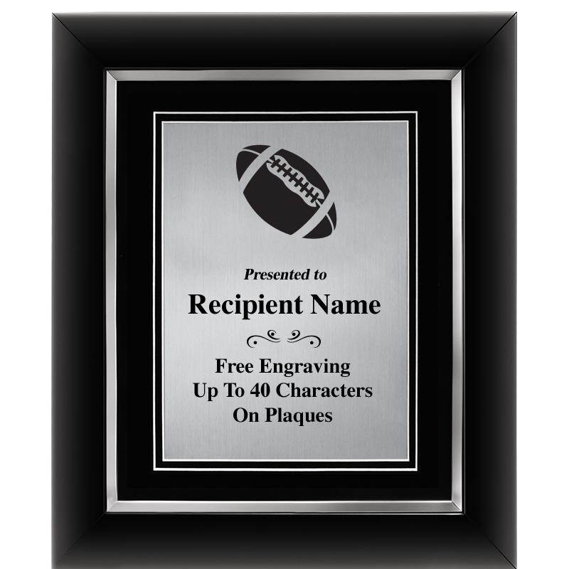 10"Wx12"H SLVR DECOR FRAME PLQ