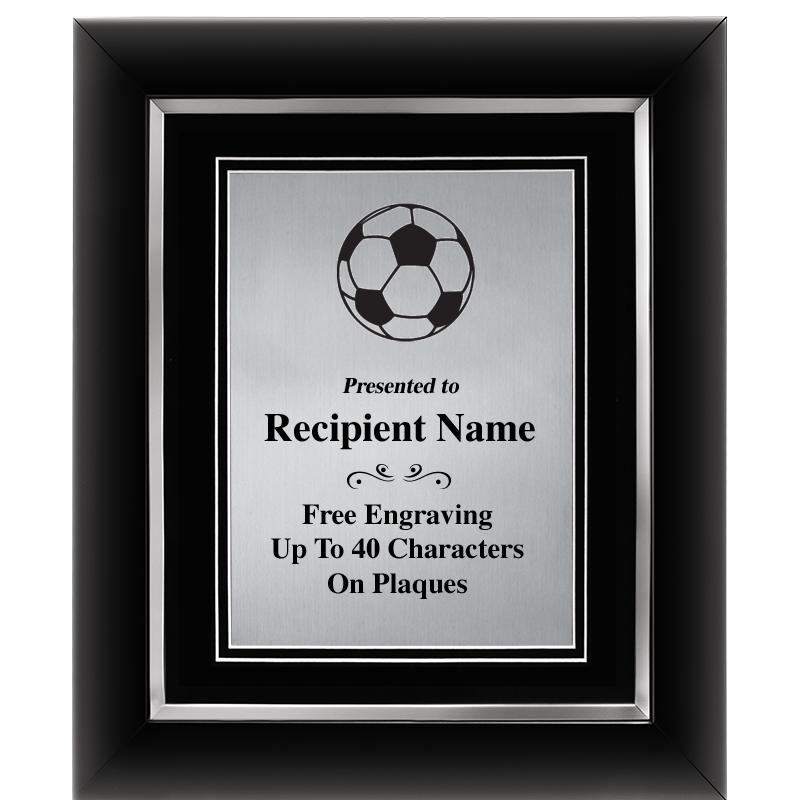 10"Wx12"H SLVR DECOR FRAME PLQ