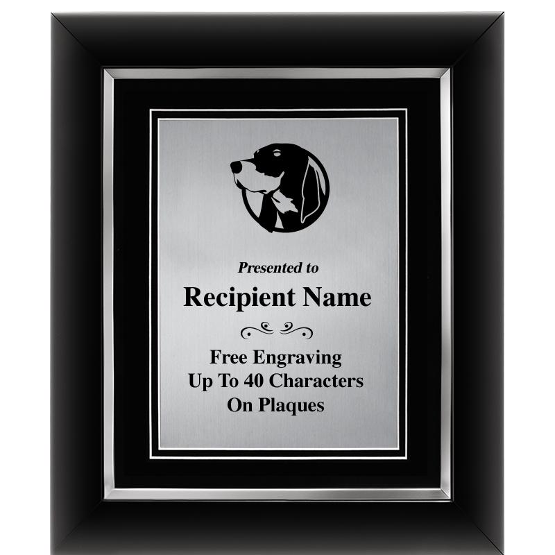 10"Wx12"H SLVR DECOR FRAME PLQ