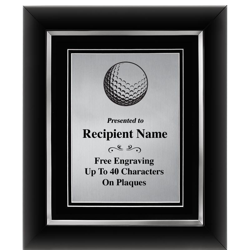 10"Wx12"H SLVR DECOR FRAME PLQ