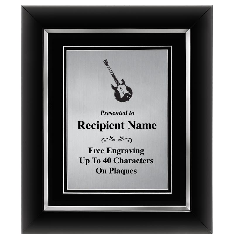 10"Wx12"H SLVR DECOR FRAME PLQ