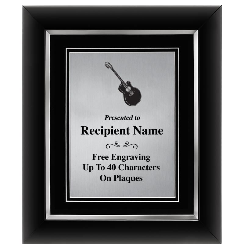 10"Wx12"H SLVR DECOR FRAME PLQ