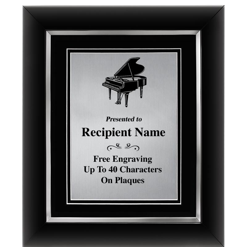 10"Wx12"H SLVR DECOR FRAME PLQ