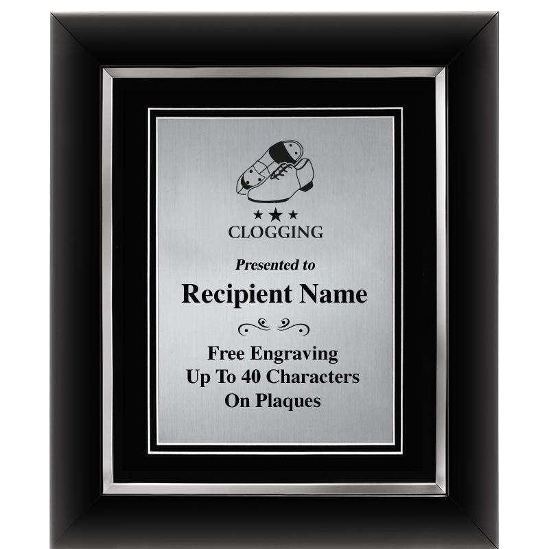 10"Wx12"H SLVR DECOR FRAME PLQ