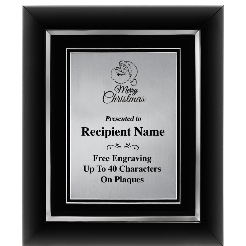 10"Wx12"H SLVR DECOR FRAME PLQ