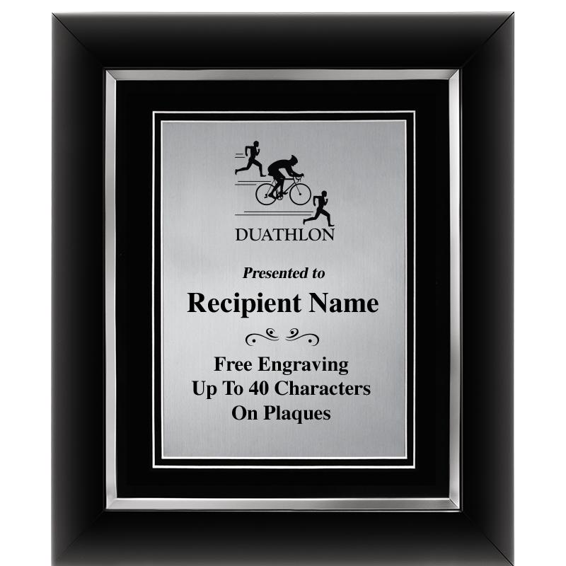 10"Wx12"H SLVR DECOR FRAME PLQ