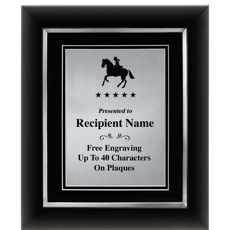 10"Wx12"H SLVR DECOR FRAME PLQ