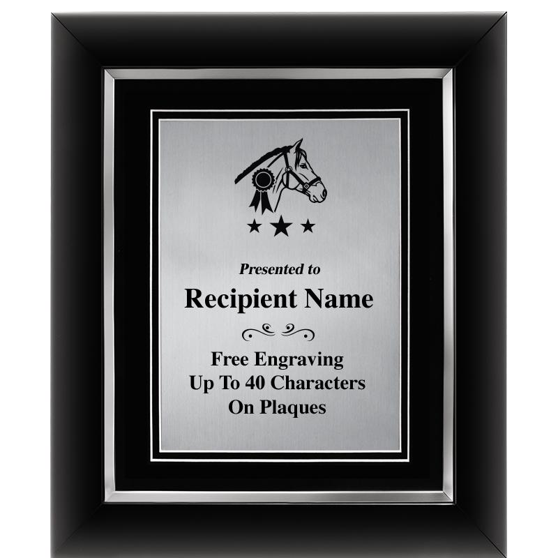 10"Wx12"H SLVR DECOR FRAME PLQ