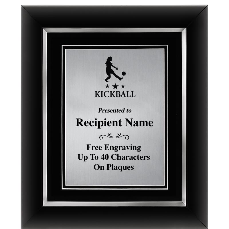 10"Wx12"H SLVR DECOR FRAME PLQ