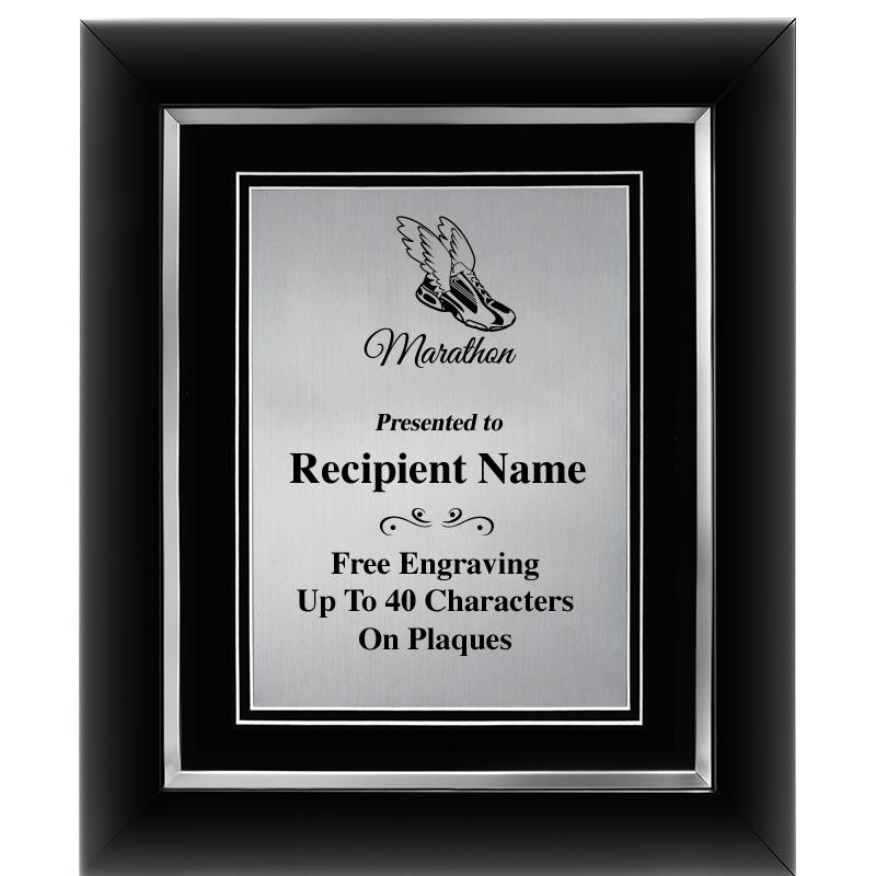 10"Wx12"H SLVR DECOR FRAME PLQ