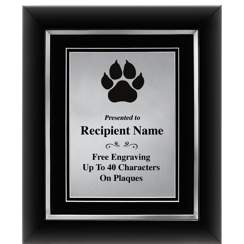 10"Wx12"H SLVR DECOR FRAME PLQ