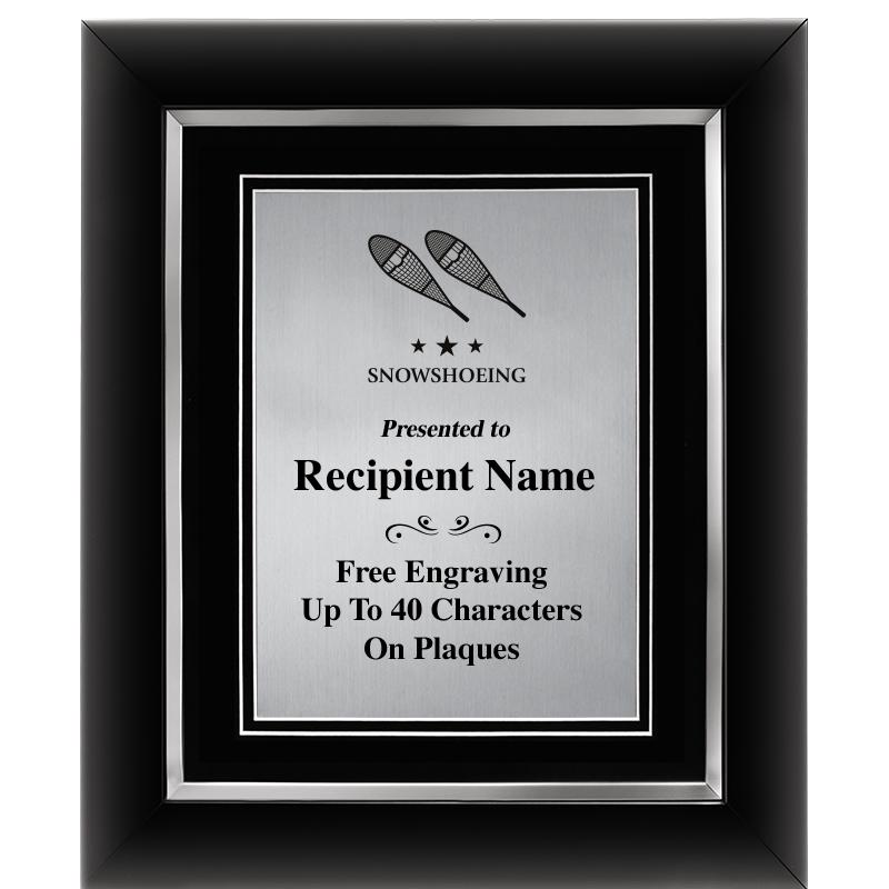 10"Wx12"H SLVR DECOR FRAME PLQ