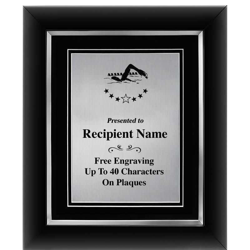 10"Wx12"H SLVR DECOR FRAME PLQ