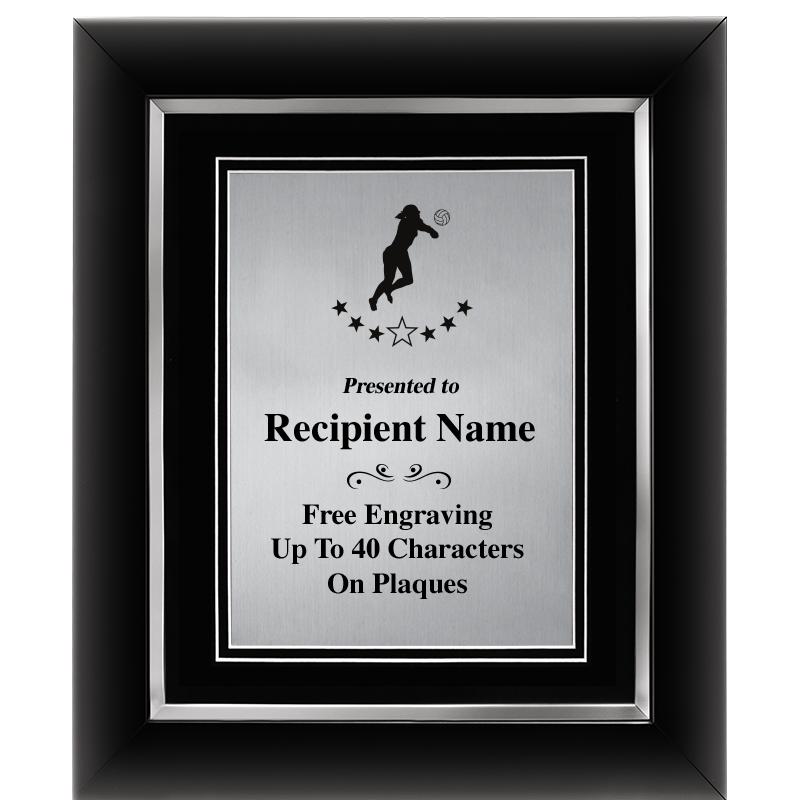 10"Wx12"H SLVR DECOR FRAME PLQ