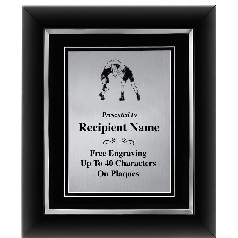 10"Wx12"H SLVR DECOR FRAME PLQ